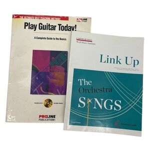 Play Guitar Today! Proline Publications & Link Up The Orchestra Sings Books